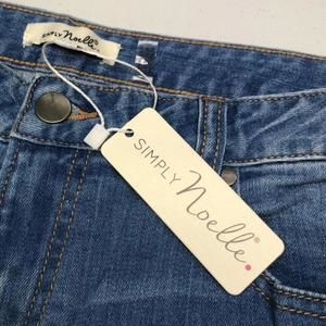 NWT DESIGNER DENIM SIMPLY NOELLE ANKLE JEANS 10/30x29 99% COTTON 🦋